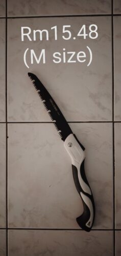 AIRAJ 1pc Industrial Grade Steel Folding Saw, Manual Cutting Tool with Anti-Slip Durable Handle, Three Specifications Available for Outdoor Use, Without Battery photo review