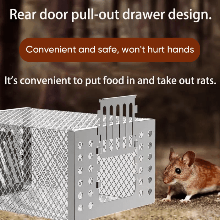 Stainless Steel Automatic Mousetrap