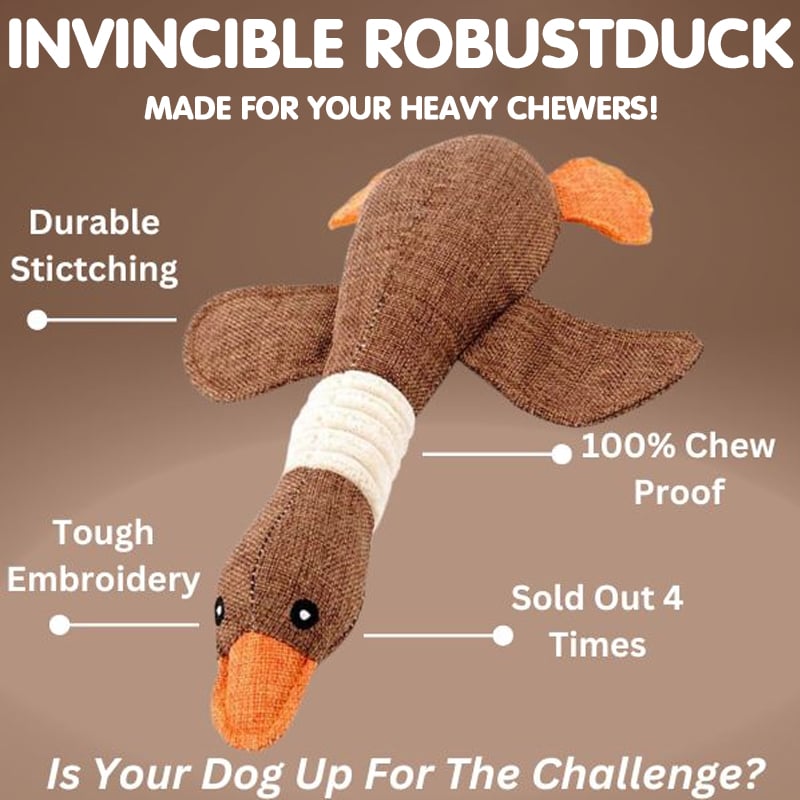 🔥ROBUSTDUCK-DESIGNED FOR HEAVY CHEWERS - 🚨 Limited-Time Offer: Today only. buy one ROBUSTDUCK and get one FREE!