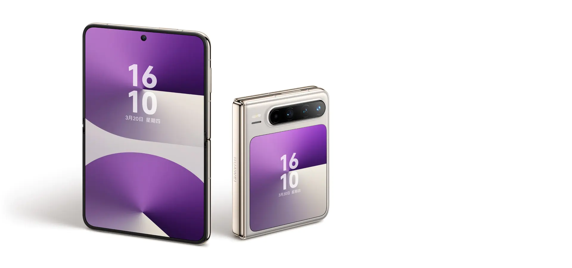 Pura X - Foldable featured 16:10 display smartphone