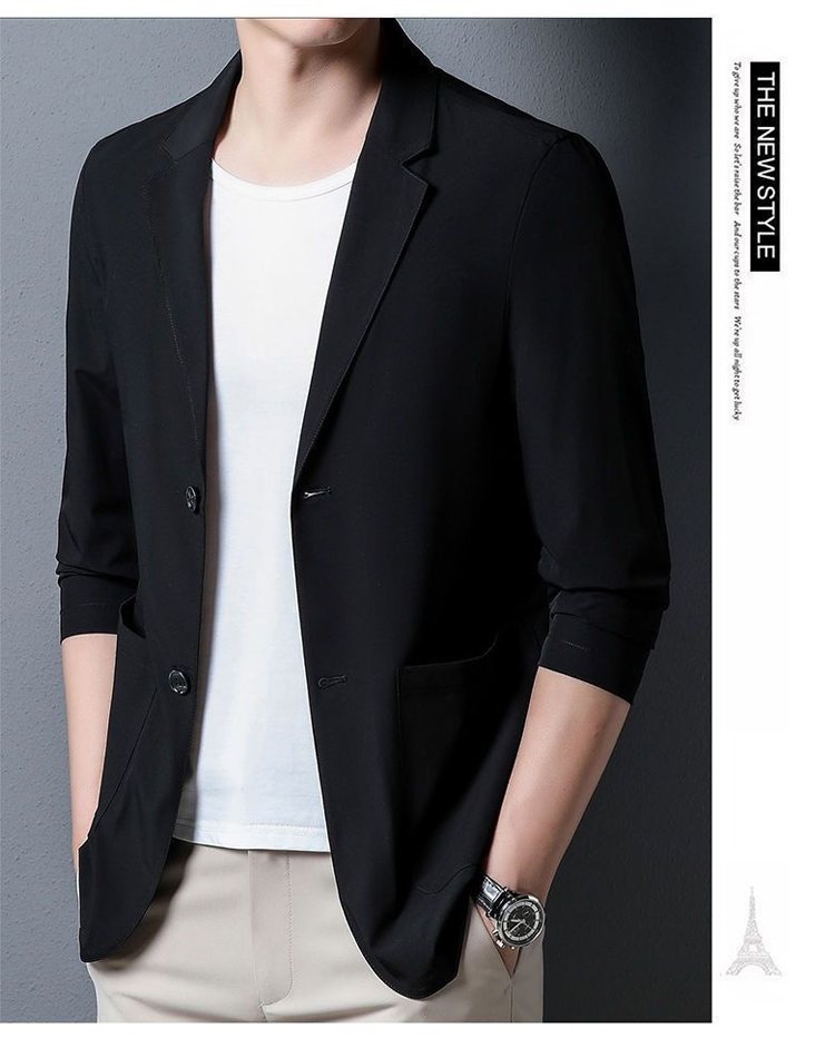 🔥 AirLite Ultra-Comfort Men’s Smart Casual Suit Jacket