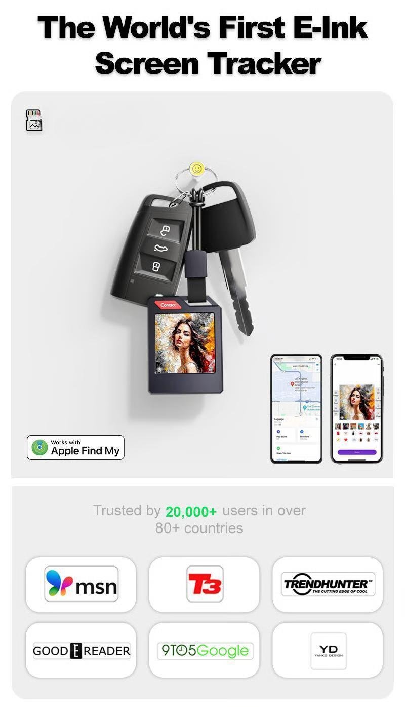 E-Ink Screen Tracker